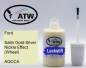 Preview: Ford, Satin Gold-Silver Nickle Effect (Wheel), AQCCA: 20ml Lackstift, von ATW Autoteile West.